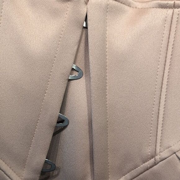 Beige Blazer Coat - Picture 12 of 15